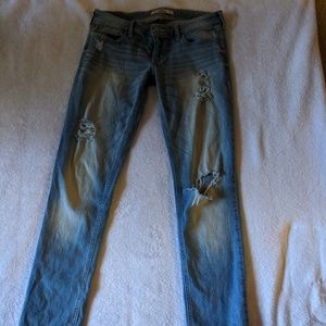 Hollister ripped jeans